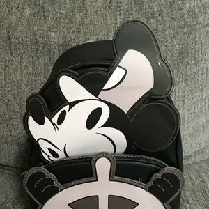 NWT Loungefly Disney Steamboat Willie Mini Backpack